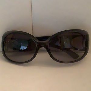 Ralph Lauren sunglasses made in Italy silver logo with RL initials on sides